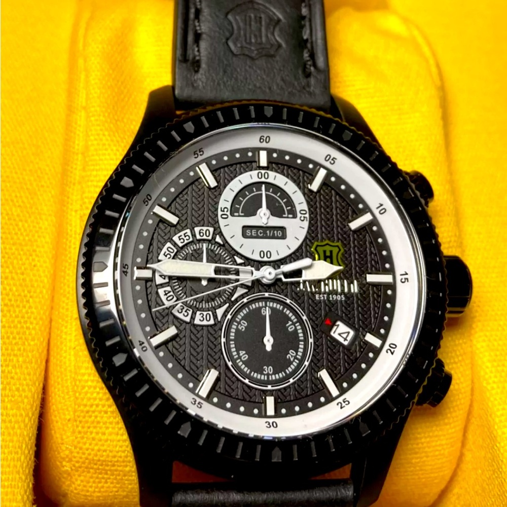 J.W. Hulme chronograph watch